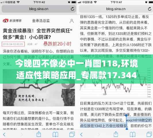 今晚四不像必中一肖图118,环境适应性策略应用_专属款17.344