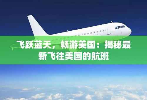 飞跃蓝天，畅游美国：揭秘最新飞往美国的航班