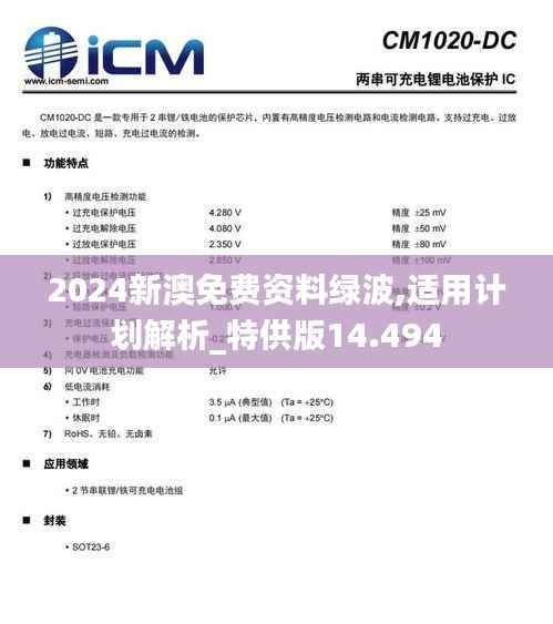 2024新澳免费资料绿波,适用计划解析_特供版14.494