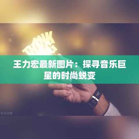 王力宏最新图片：探寻音乐巨星的时尚蜕变