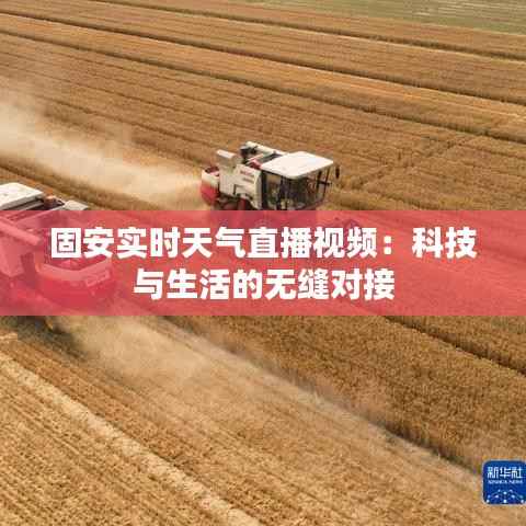 固安实时天气直播视频：科技与生活的无缝对接
