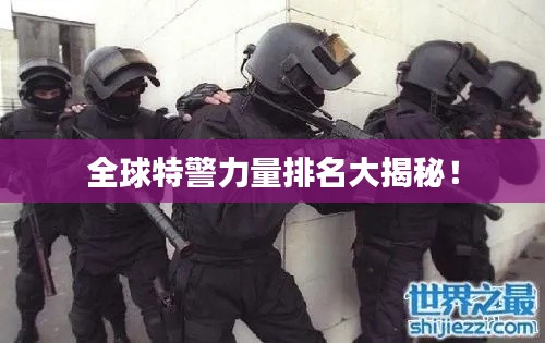 全球特警力量排名大揭秘！