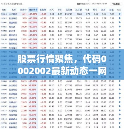 股票行情聚焦，代码0002002最新动态一网打尽