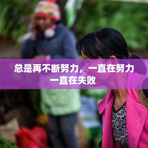 总是再不断努力，一直在努力一直在失败 